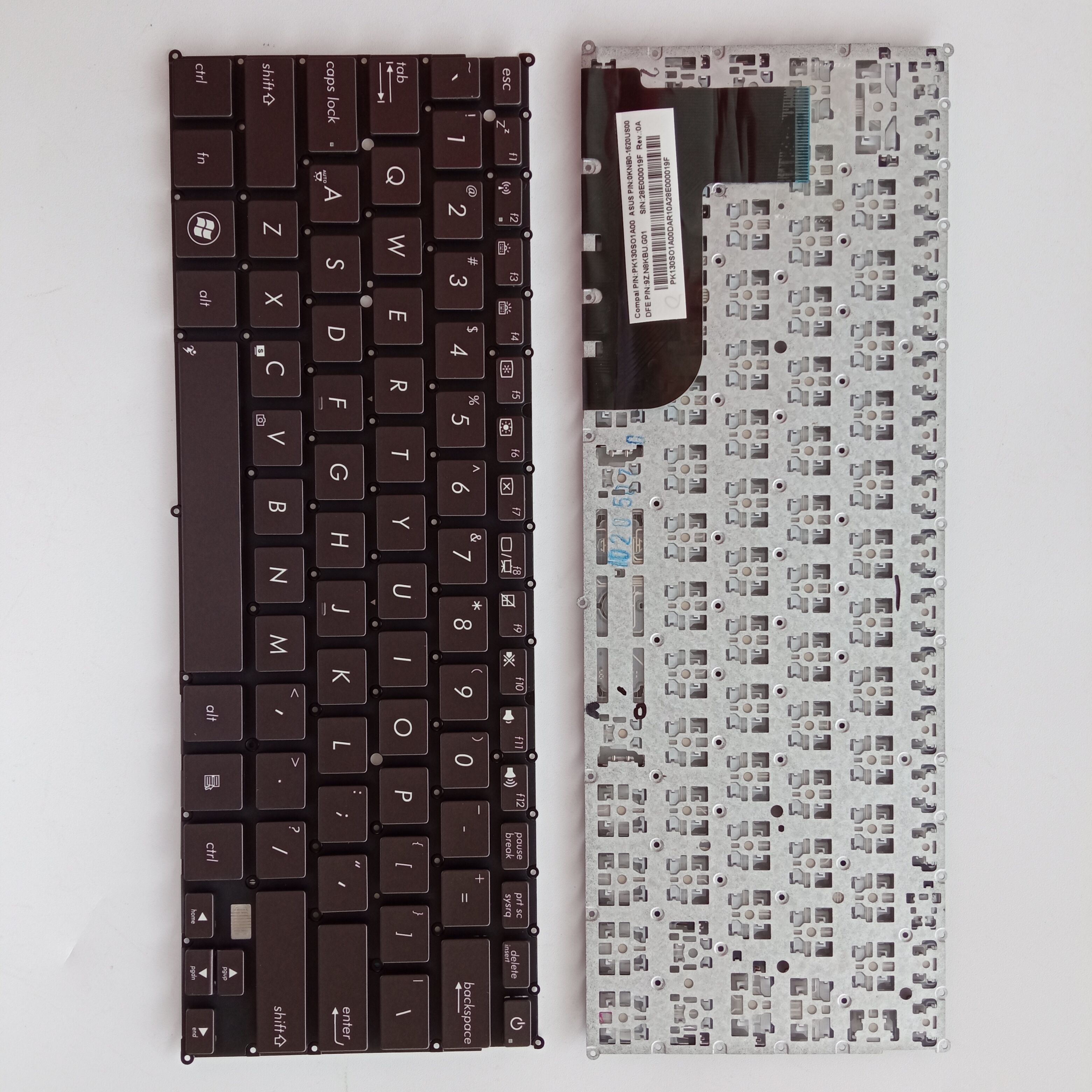 Picture of New Replacement Laptop Keyboard For ASUS UX21 Brown US Layout